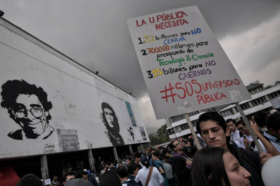 Estas son algunas de las universidades públicas que suspendieron el semestre
