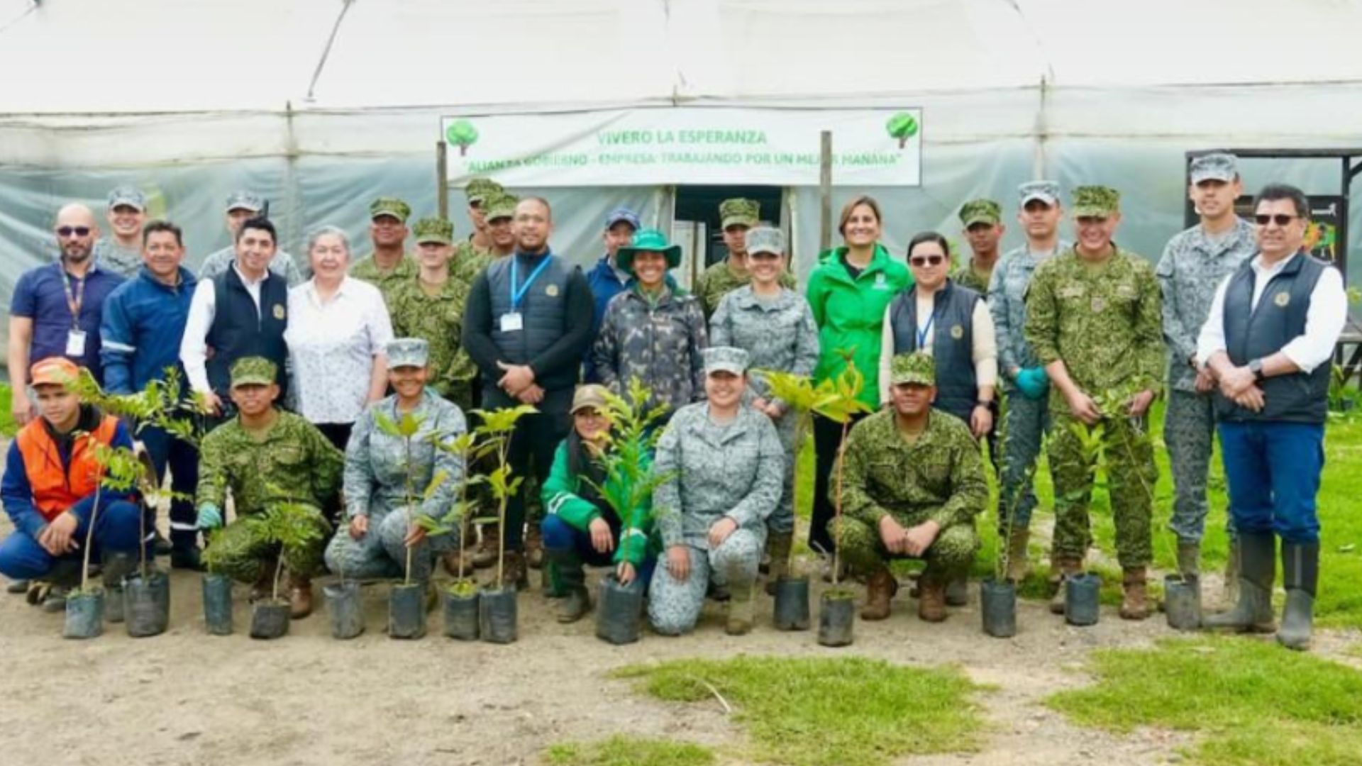Sembraron 500 árboles de diferentes especies en la reserva Thomas van de Hammen
