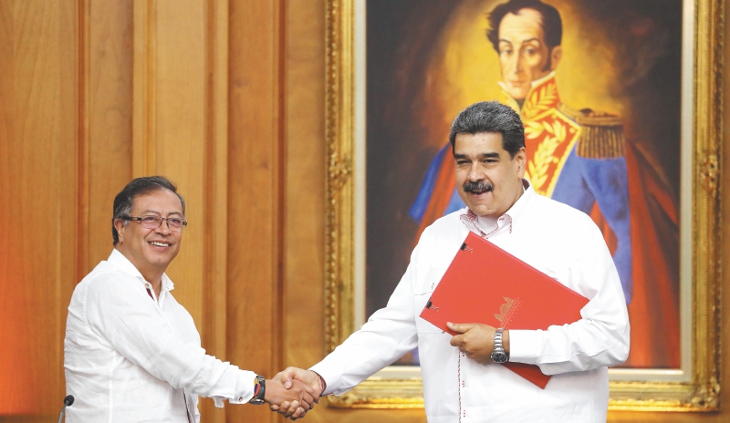 Primer año de la recuperación de relaciones con Venezuela