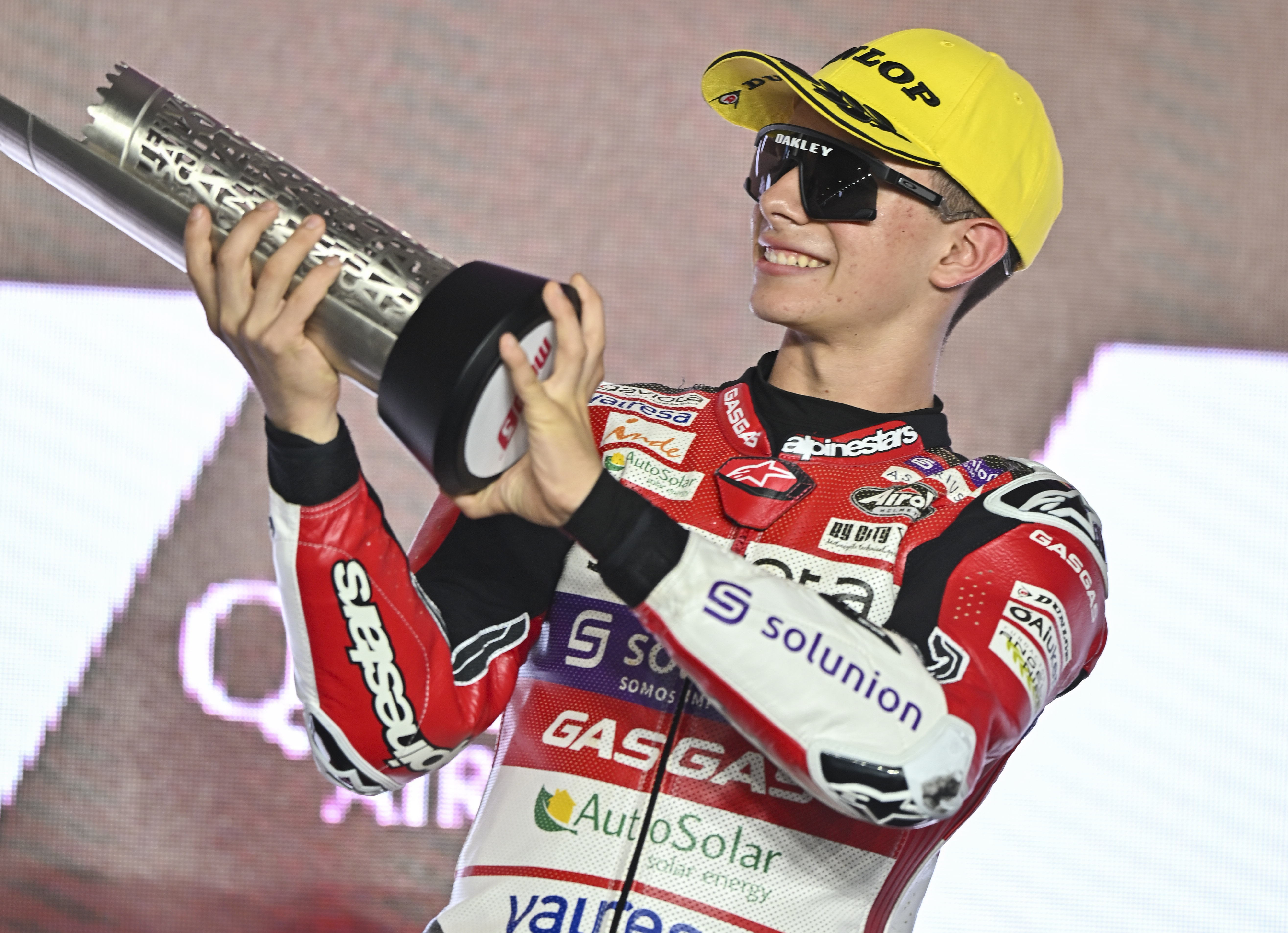Gran actuación de David Alonso en Moto3, segundo en el Gran Premio de Catar