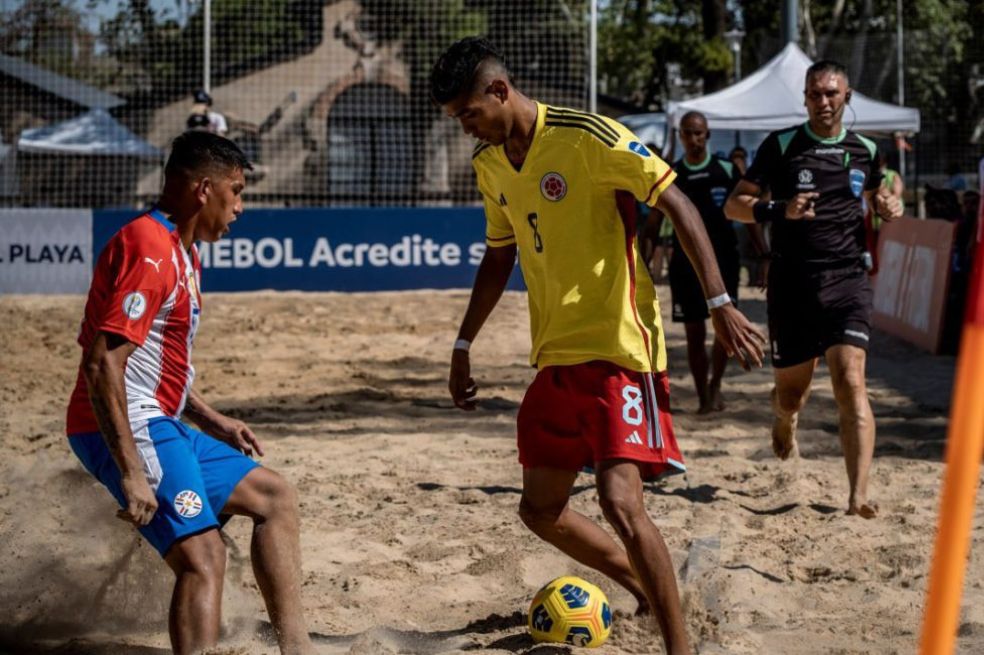 Colombia debutó con victoria en la Copa América de fútbol playa
