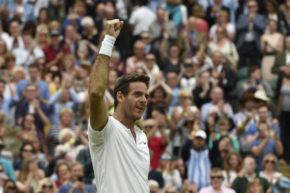 Del Potro se siente «vivo» de nuevo luego de ganar en Wimbledon