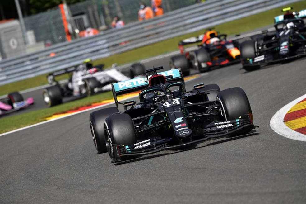 Lewis Hamilton ganó el Gran Premio de Bélgica