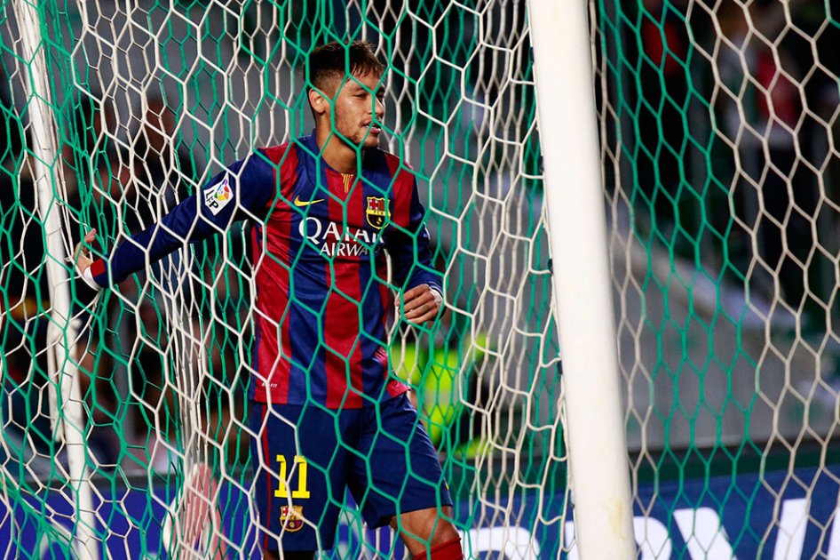 Neymar se siente el delantero total del Barça