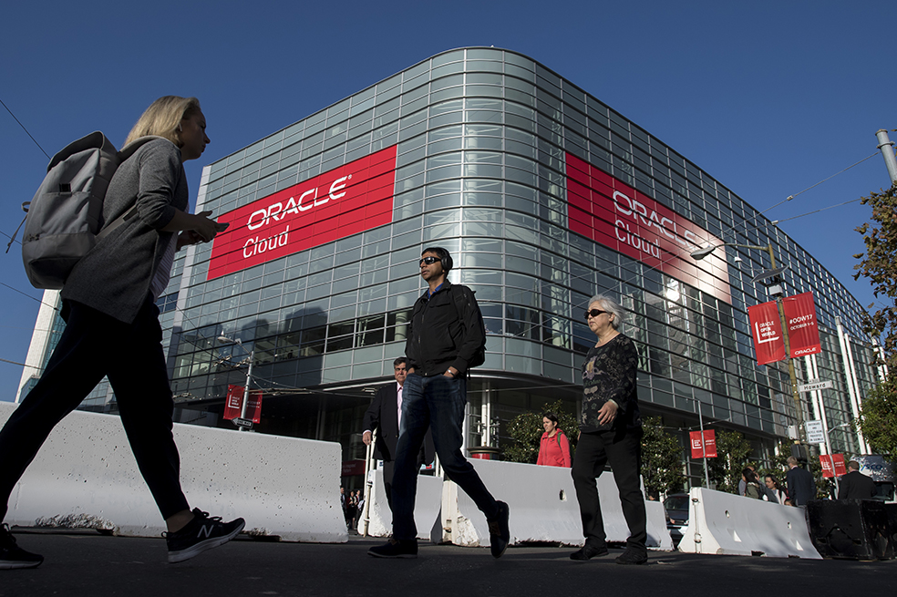 Oracle OpenWorld 2017. / Bloomberg