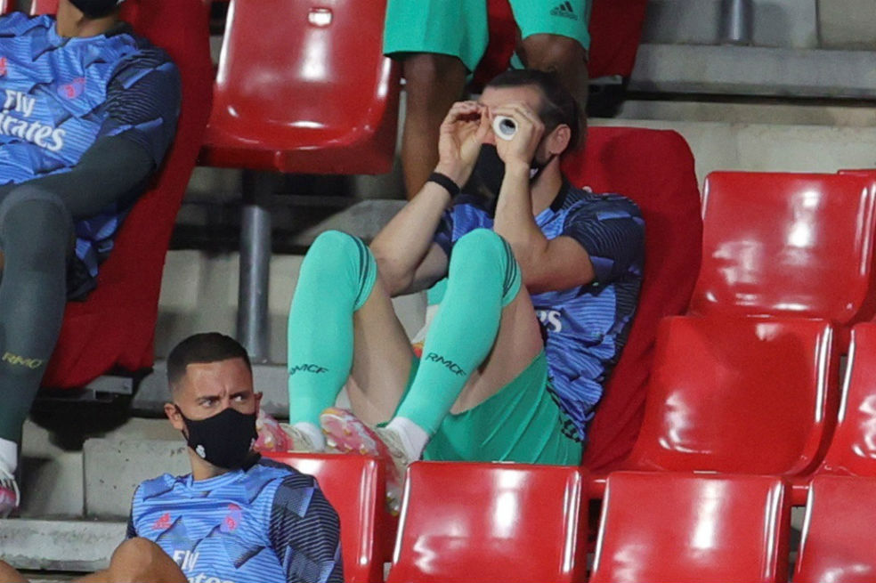Gareth Bale sigue siendo protagonista, pero desde la tribuna