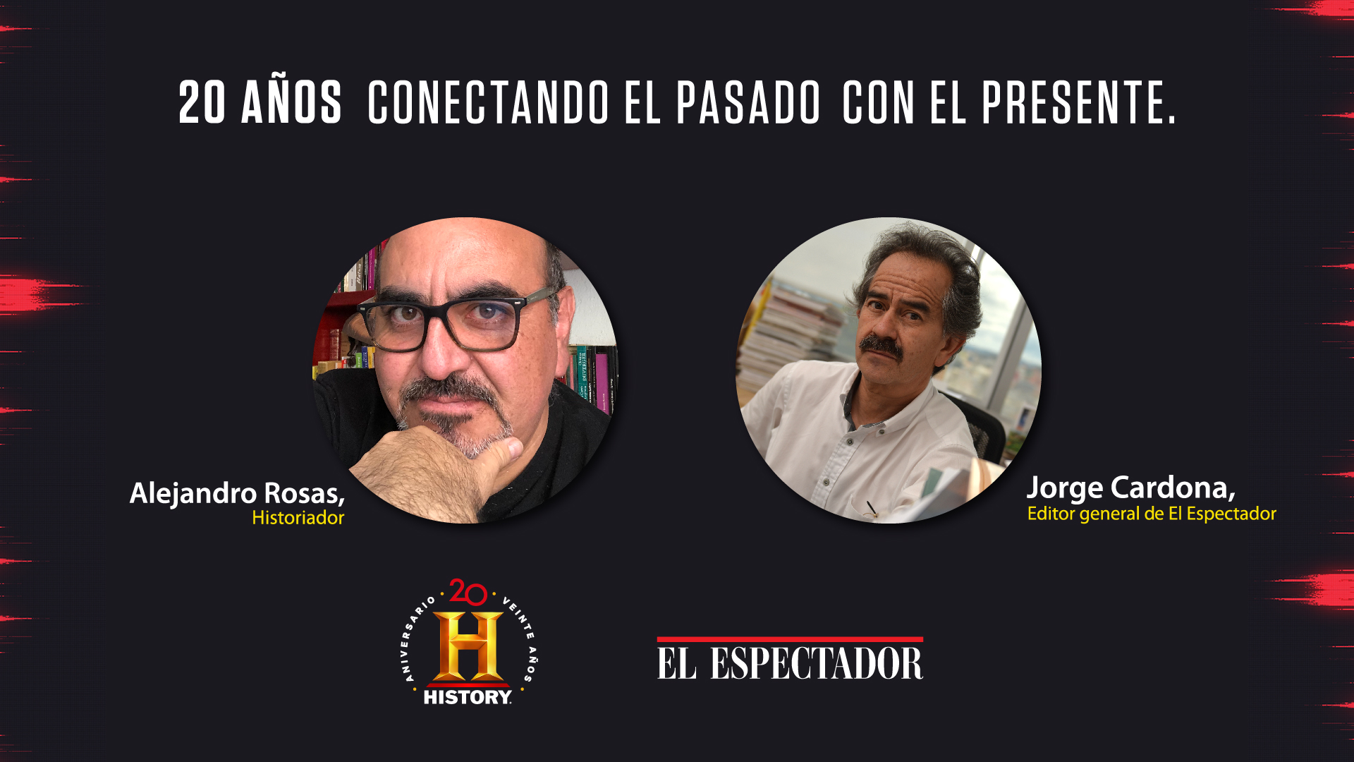 Reviva la charla de History: 20 años conectando el pasado