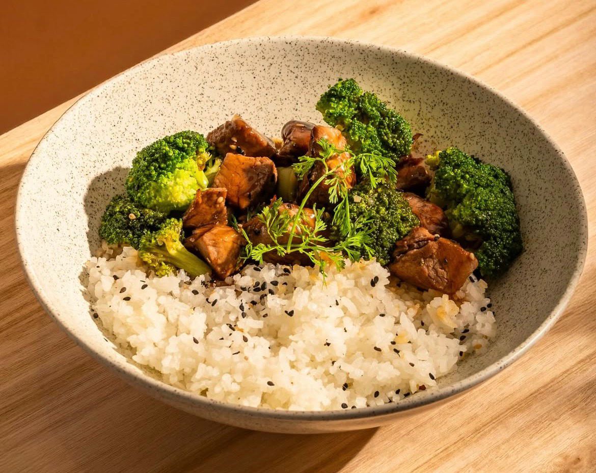 Lomo teriyaki