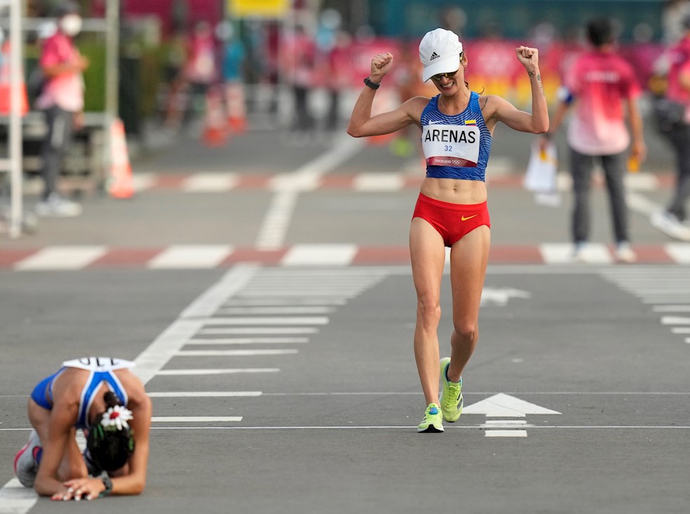 Sandra Lorena Arenas, plata en Tokio