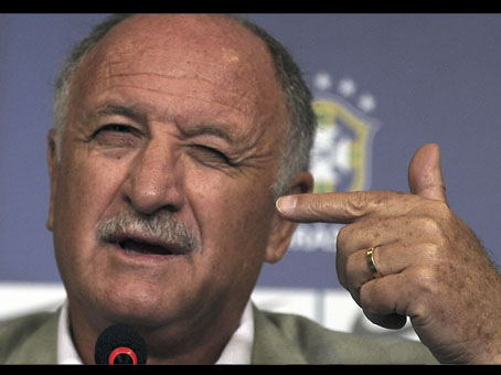 Scolari provoca a España de cara al Mundial de Brasil