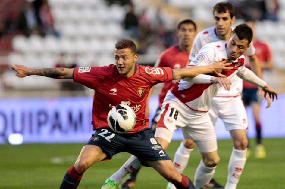 Rayo Vallecano y Osasuna empatan en el inicio de la fecha 33 de Liga de España