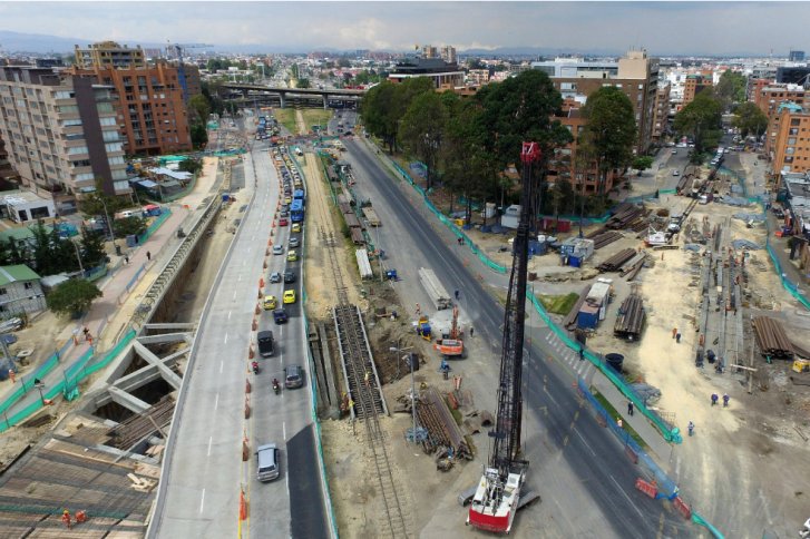 En dos semanas el Distrito abrirá primeros carriles del deprimido de la calle 94