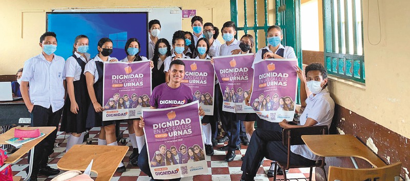 Partido Dignidad deja en libertad a sus militantes para la segunda vuelta