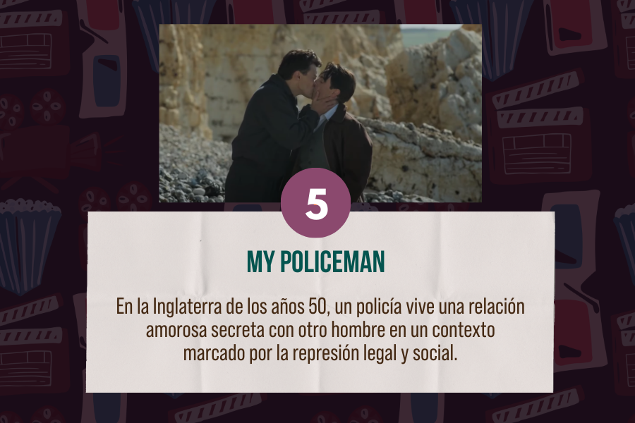 10 películas que narran romances entre hombres.