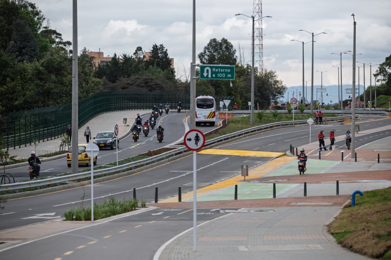¡Al fin! Distrito entregó la av. El Rincón, al noroccidente de Bogotá. Así quedó