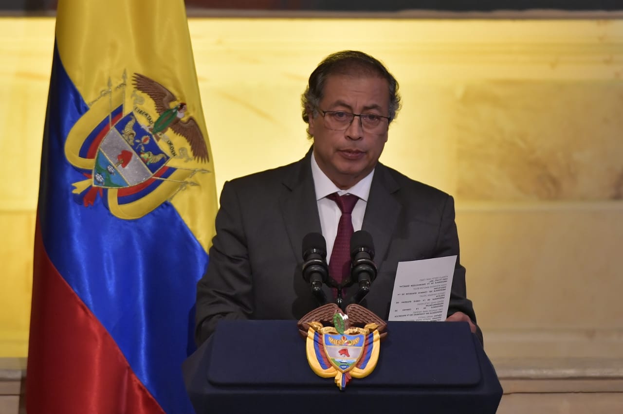 “Felicitaciones a Jaime Raúl Salamanca y a Efraín Cepeda”: Petro a jefes de Congreso