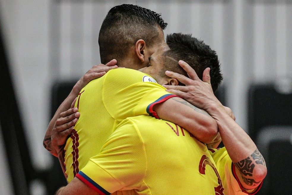 Colombia venció 4-0 a Uruguay en la Copa América de Fútsal