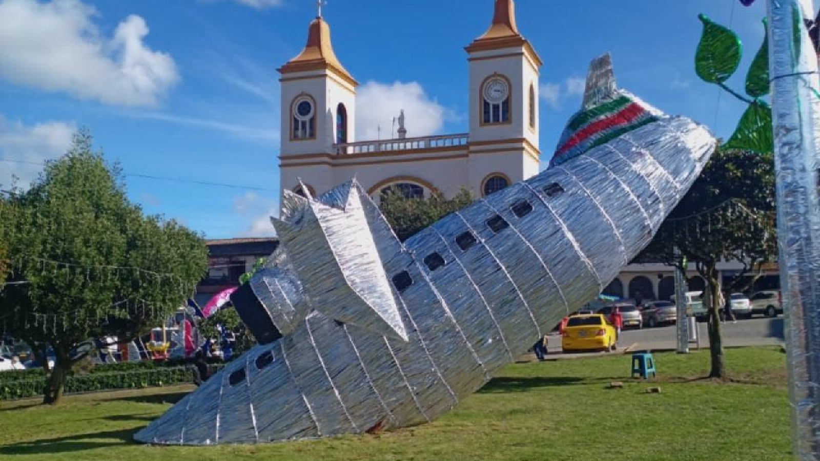 Polémica por alumbrado en Antioquia: representaba tragedia del Chapecoense