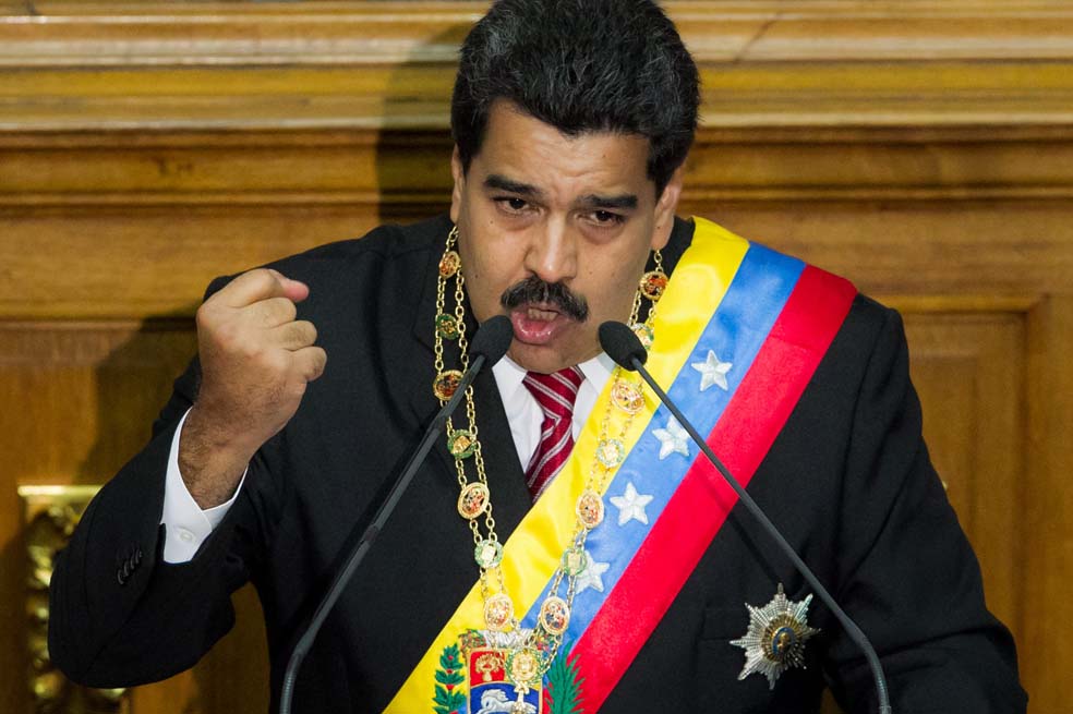 El presidente venezolano Nicolás Maduro solicitó personalmente, con un extenso discurso, poderes especiales a la Asamblea Nacional. /EFE