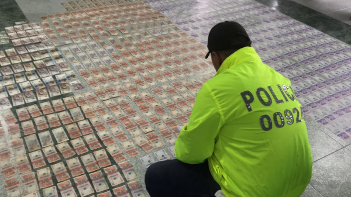 Capturan a siete personas por falsificación y tráfico de monedas