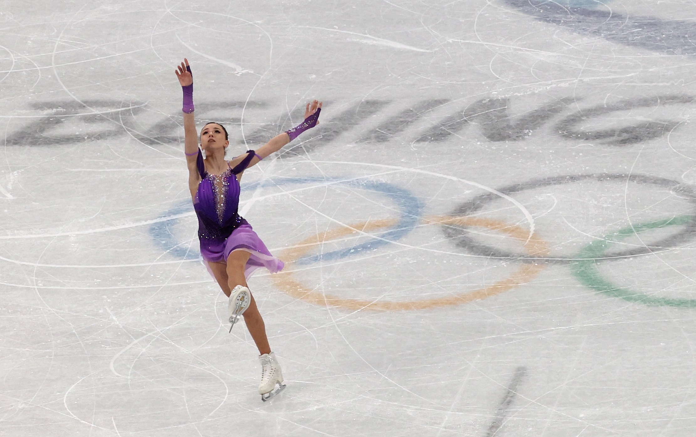 Video: El salto histórico con el que Kamila Valieva rompió un récord mundial