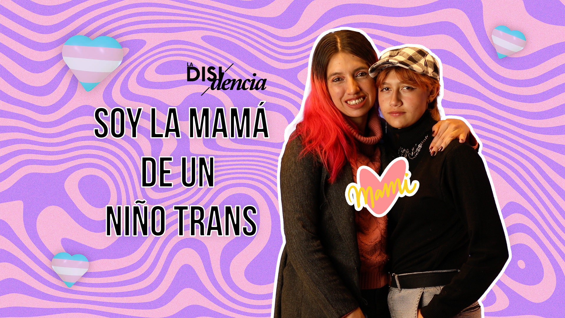 “Estoy feliz de apoyar a mi hijo”: mamá de niño trans