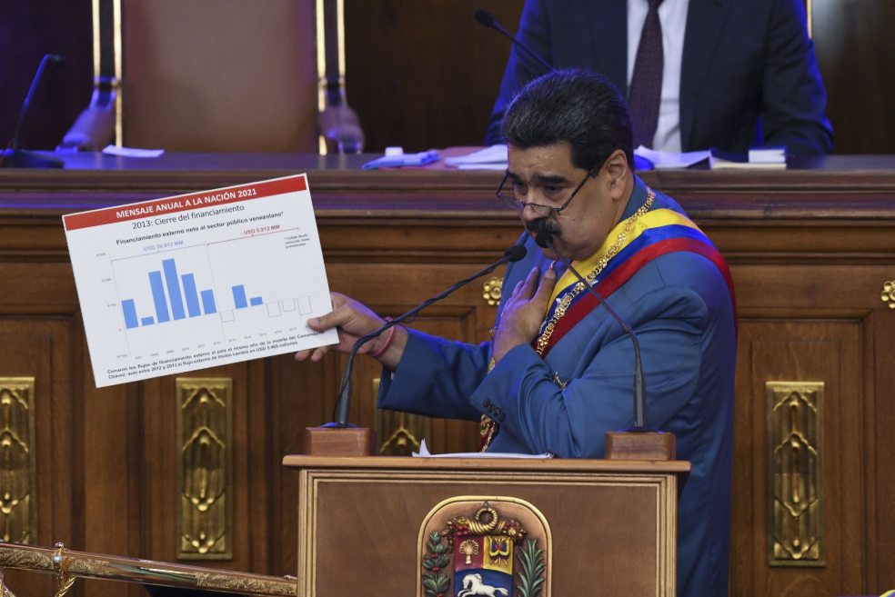 Venezuela con las finanzas en el suelo, según último balance de la era Maduro