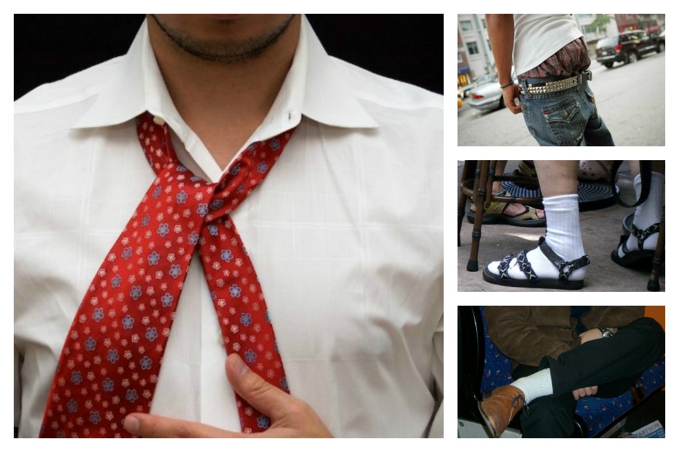 Top 10 de ‘horrores’ de los hombres a la hora de vestirse