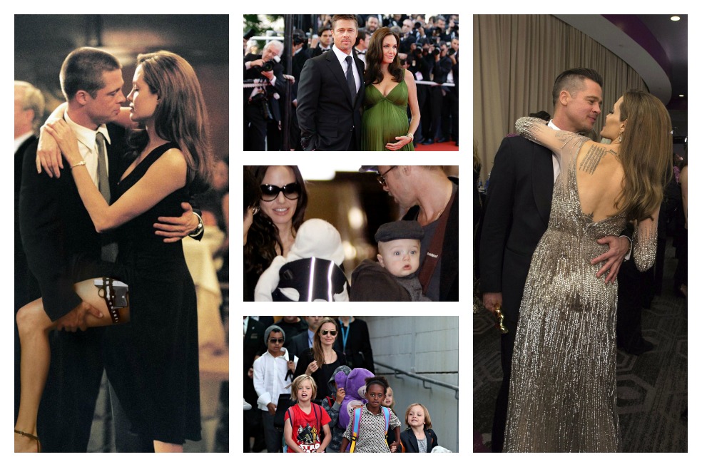 Angelina Jolie y Brad Pitt: una década de amor