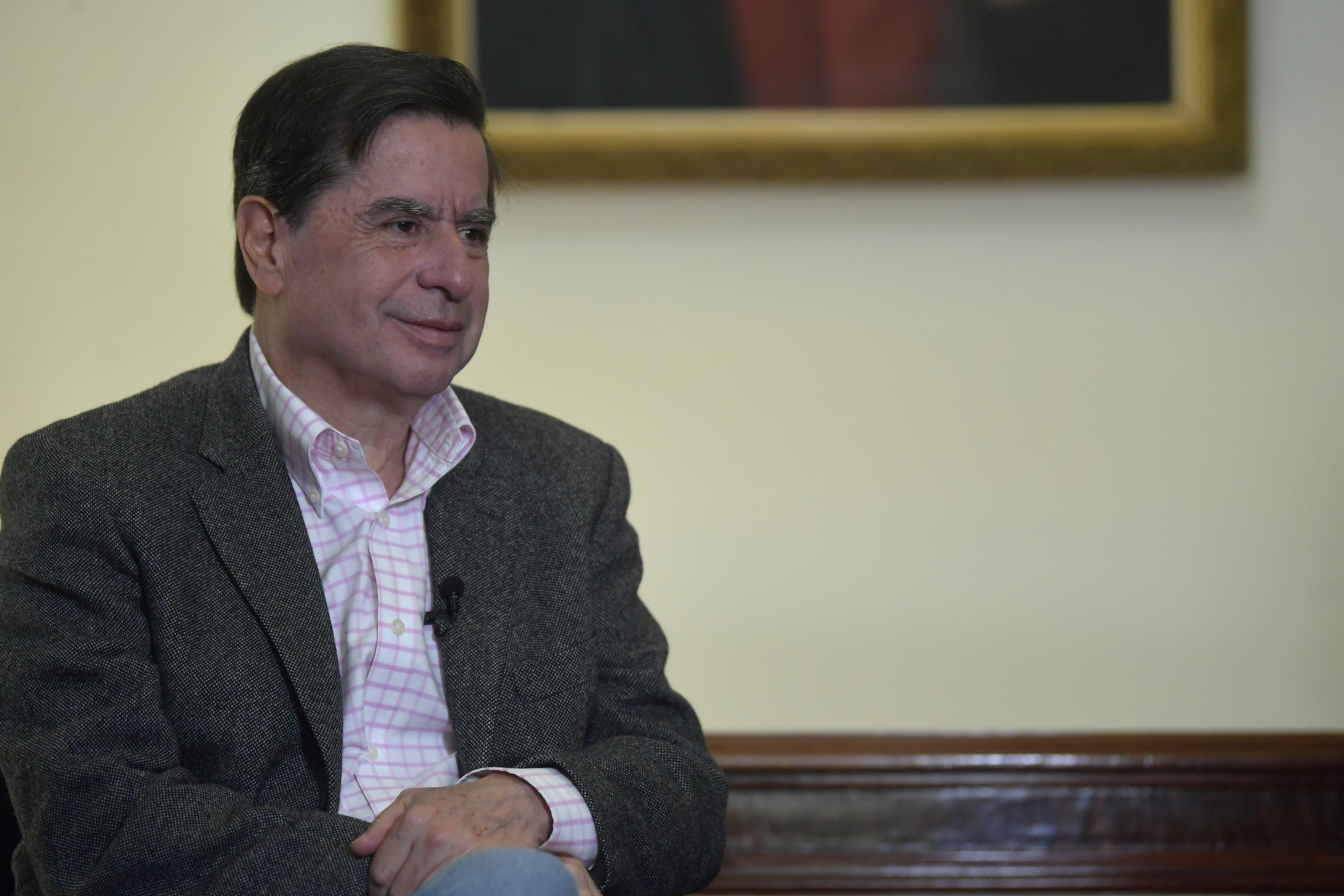 Ministro del Interior, en entrevista.