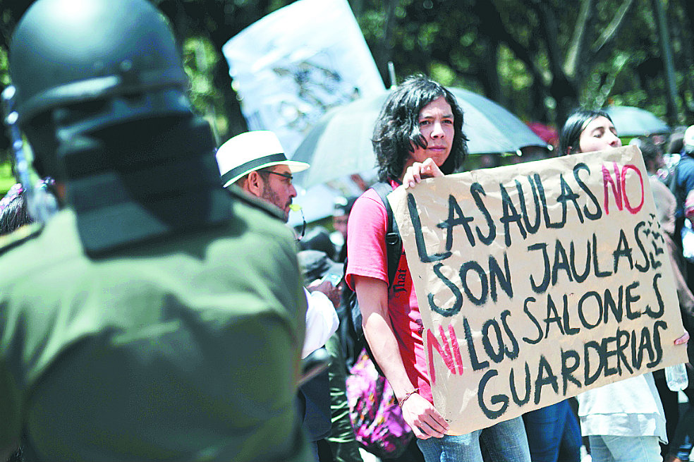Preacuerdo no detuvo protestas de maestros