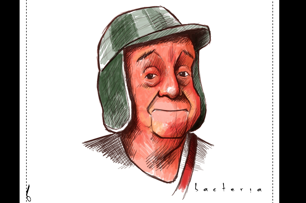 Chespirito, en caricaturas