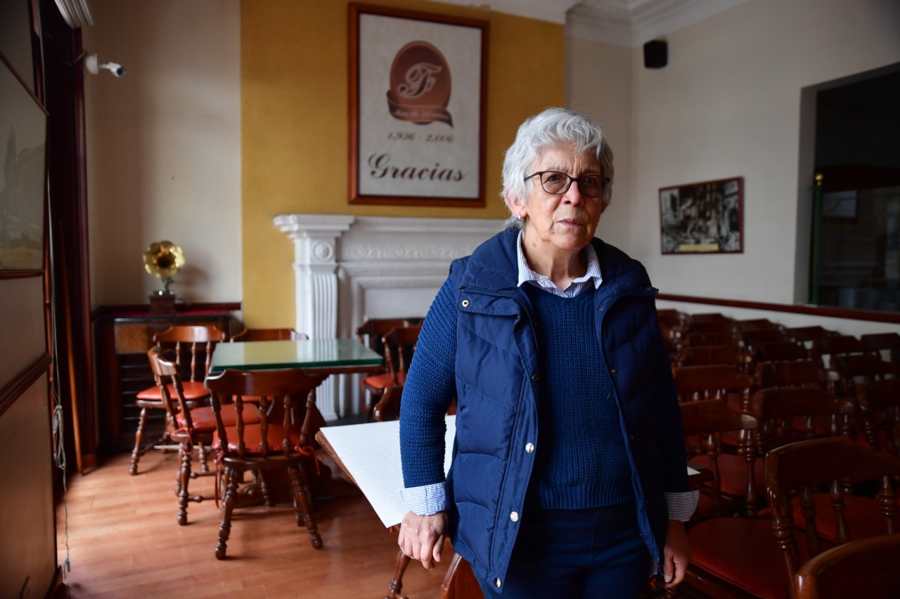 Elsa Martínez es la propietaria de la pastelería la Florida.
