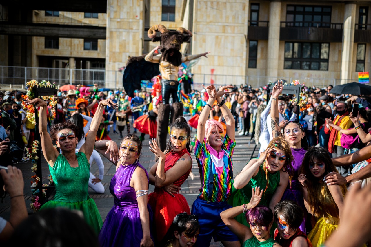 Marcha del orgullo en Bogotá