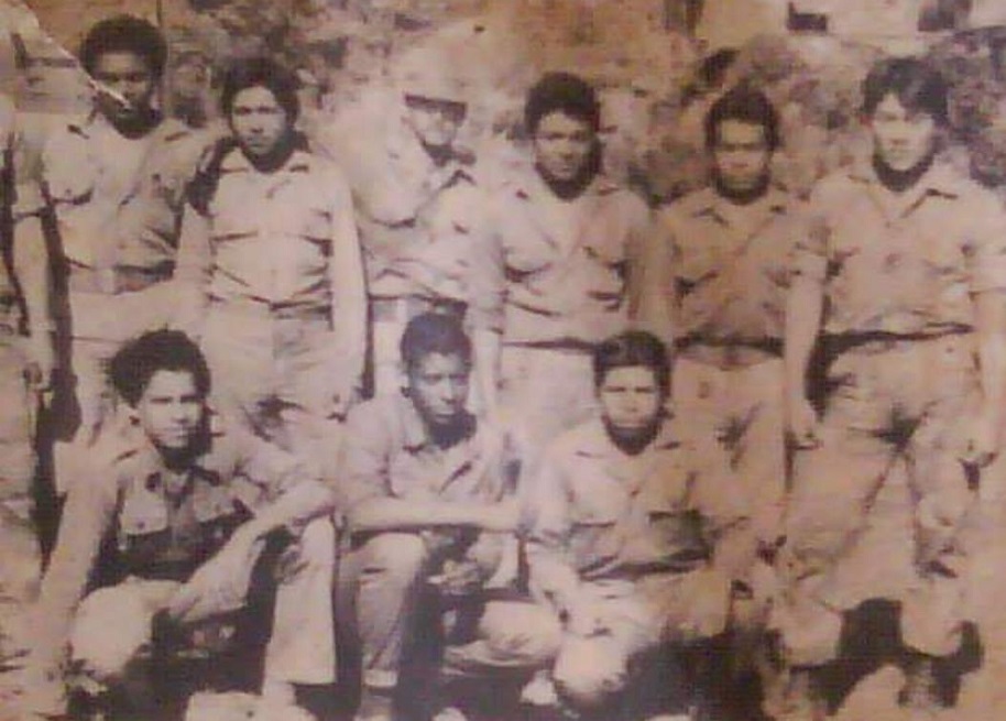Cuando tenía 17 años, en 1986, Ovidio Calderón decidió unirse al ejército del Frente Sandinista de Liberación Nacional. Foto: Cortesía Ovidio Alarcón