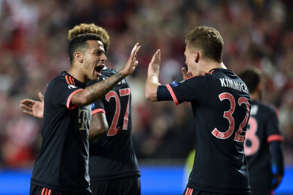 Bayern Múnich empató con Benfica y avanzó a semifinales de Champions
