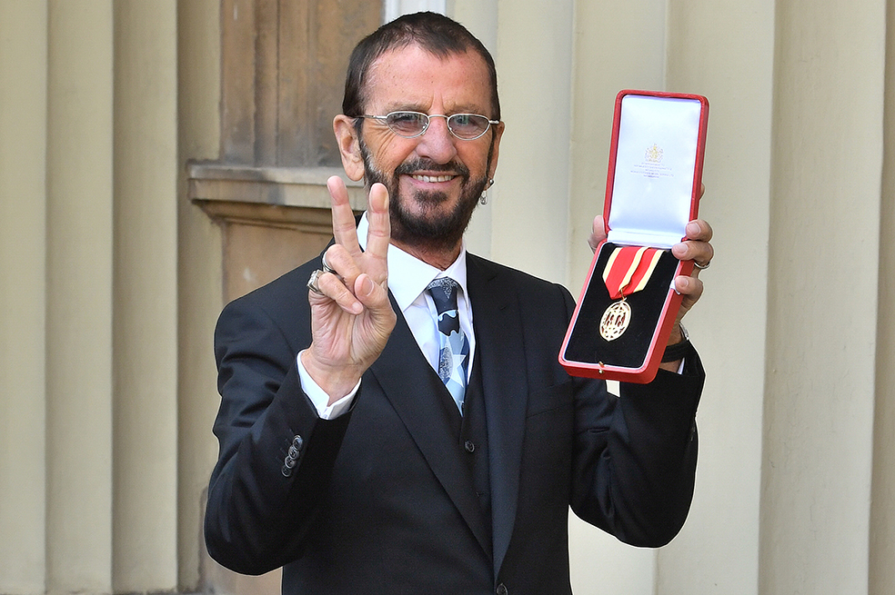 Ringo Starr, nombrado Caballero del Imperio Británico