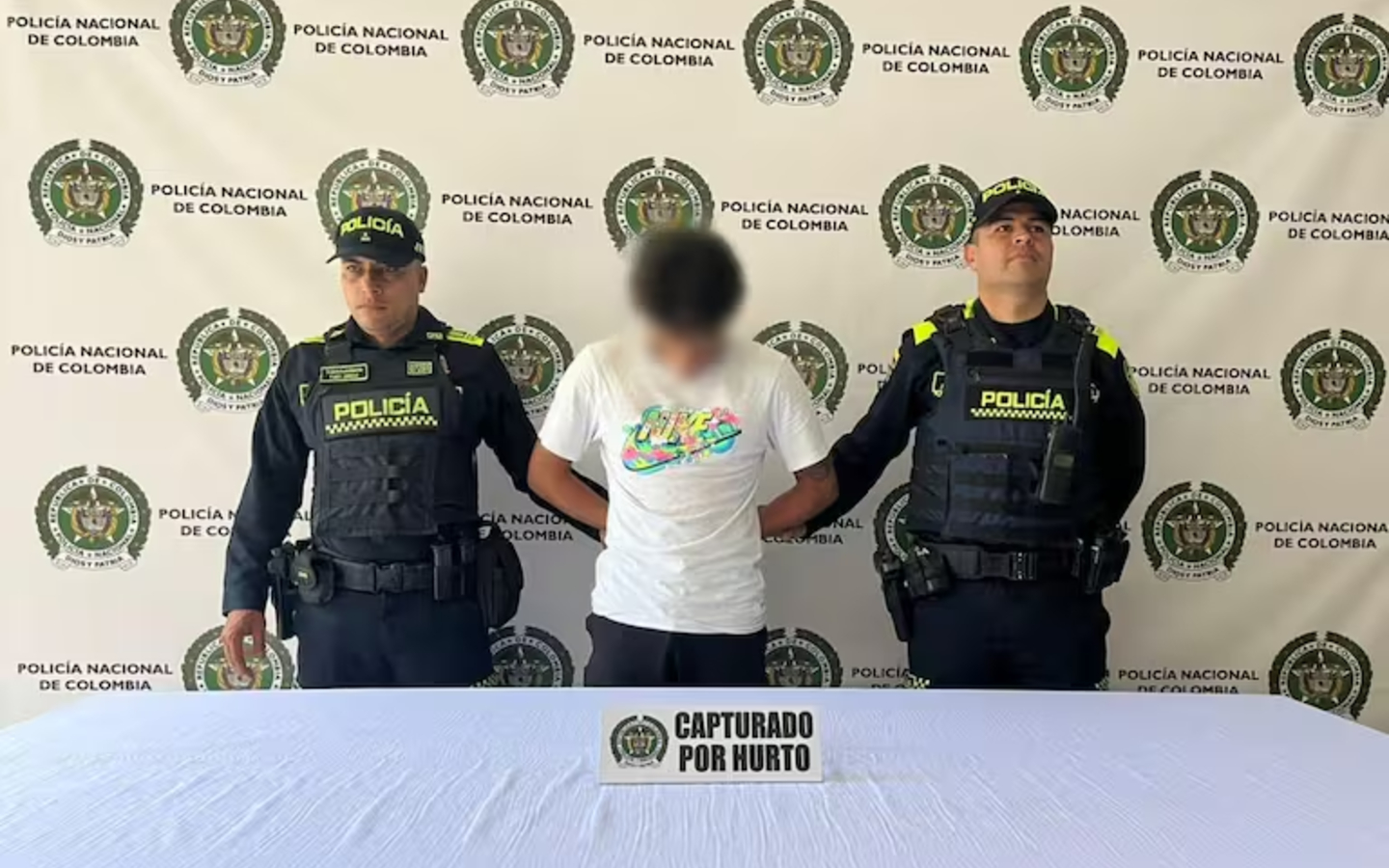 Capturan a presunto implicado en robo de $200 millones a turista en Medellín