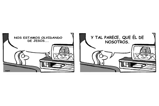 Olvidando a Jesús