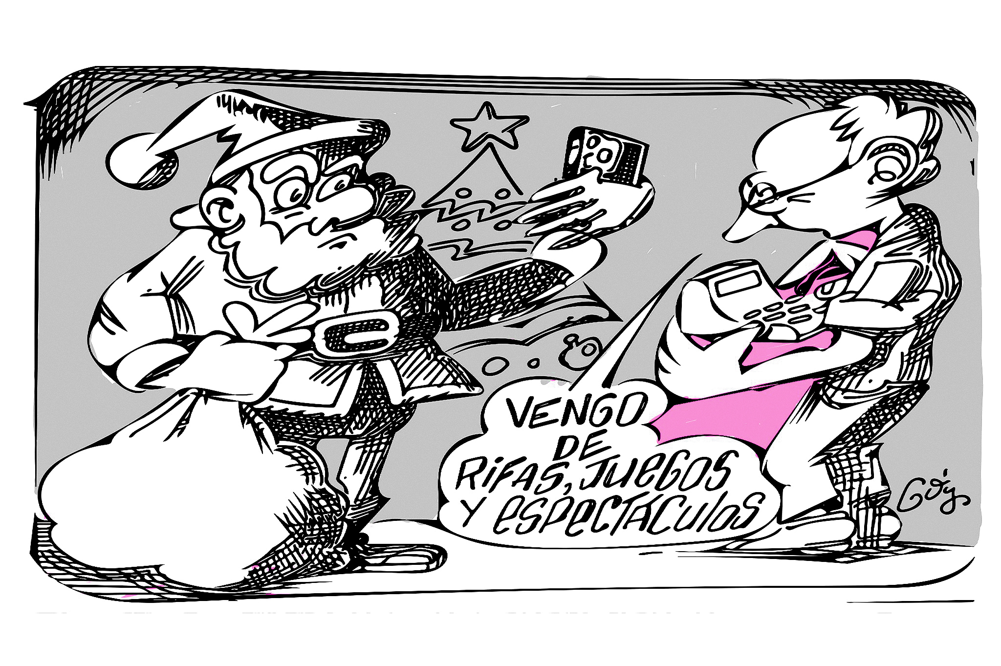 ¡Mis aguinaldos!