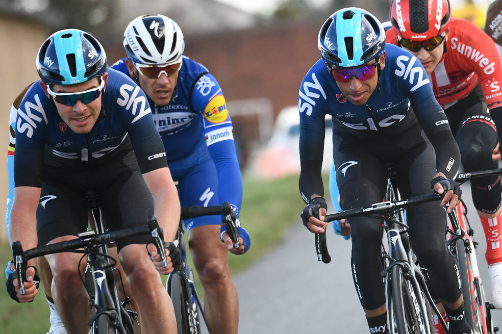 Egan Bernal, el mejor colombiano en la segunda etapa de la París Niza