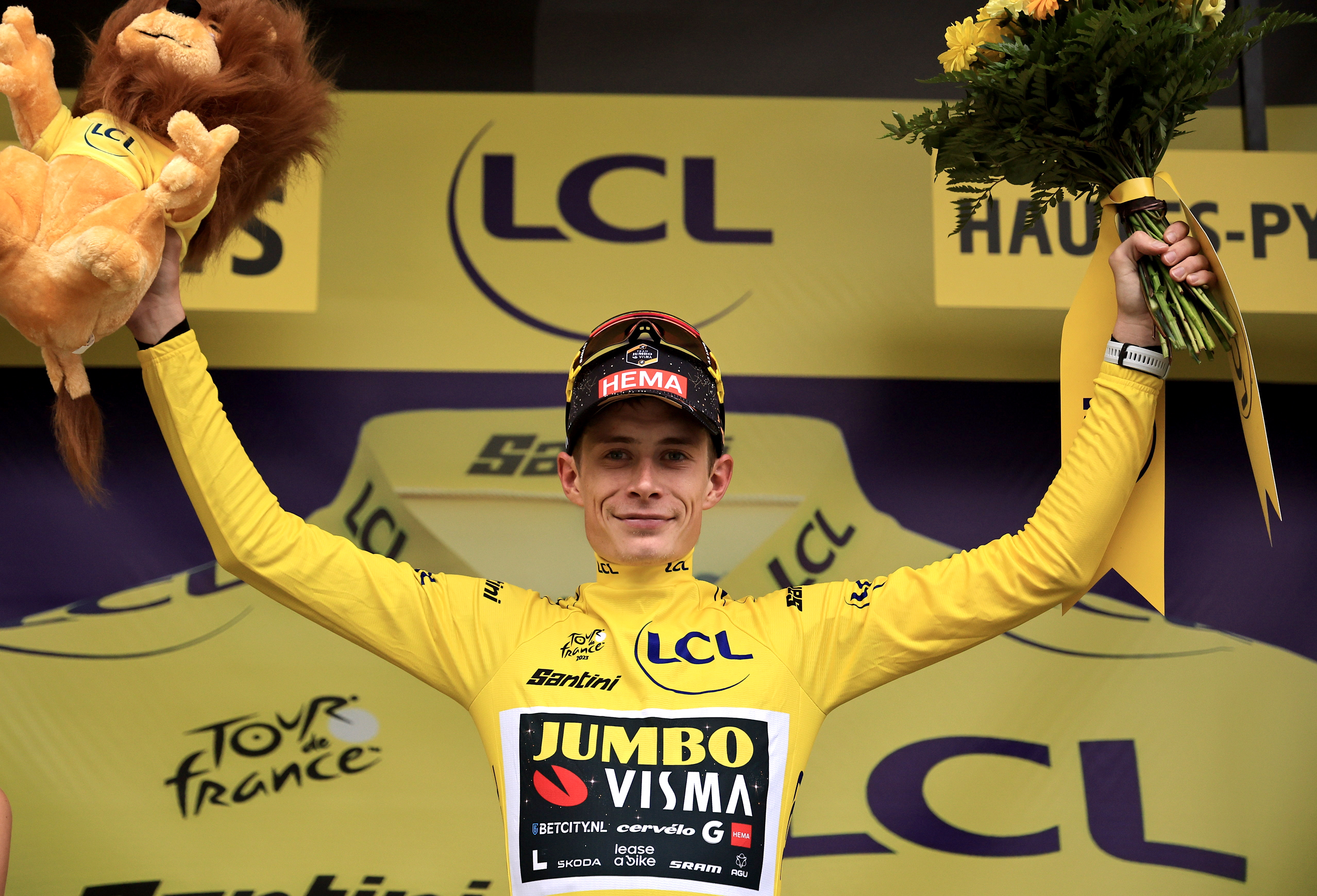 Vingegaard es el nuevo líder del Tour de Francia: ¿Cómo van los colombianos?