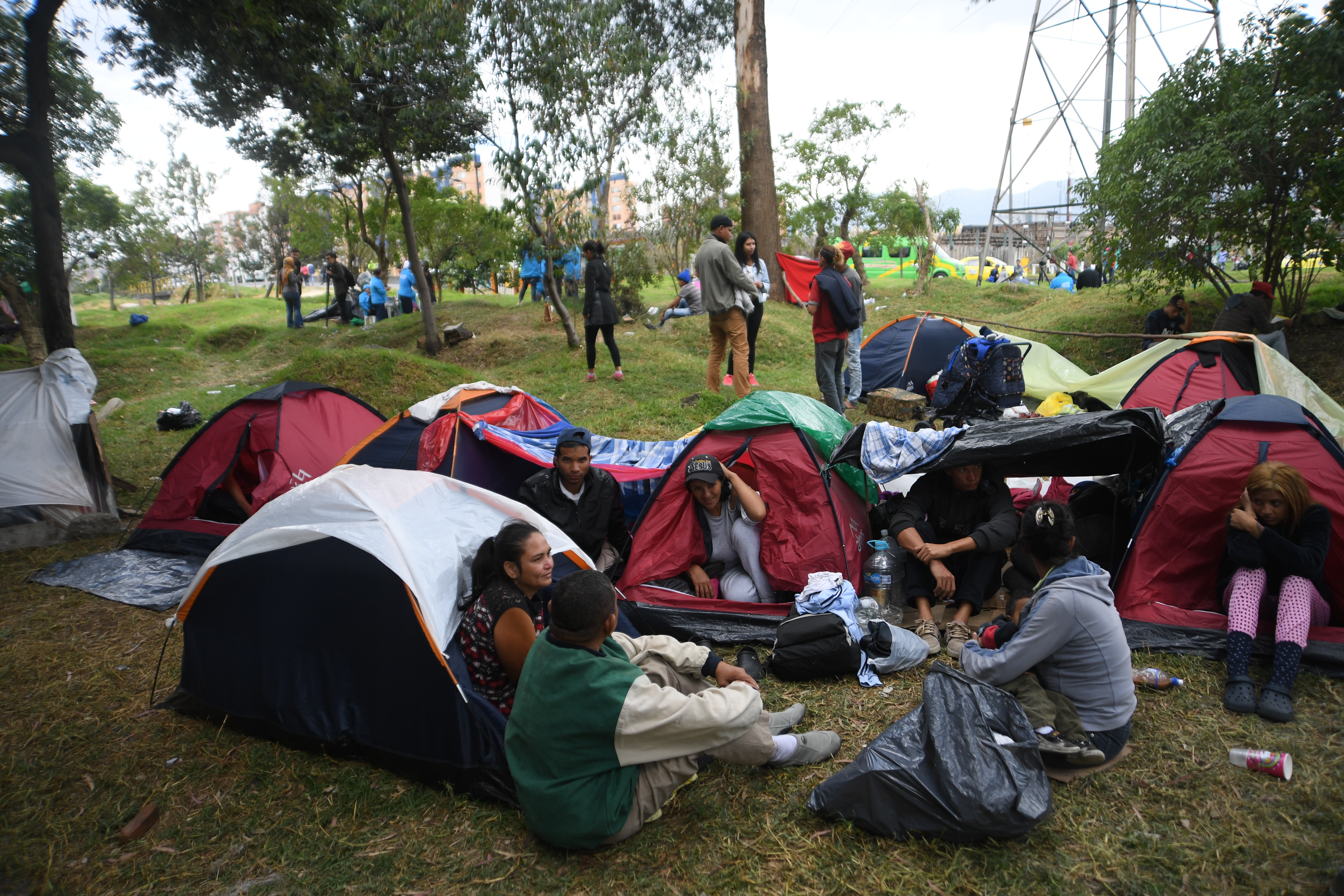 Distrito dio balance de situación en albergue de venezolanos ‘El Bosque’ en Bogotá
