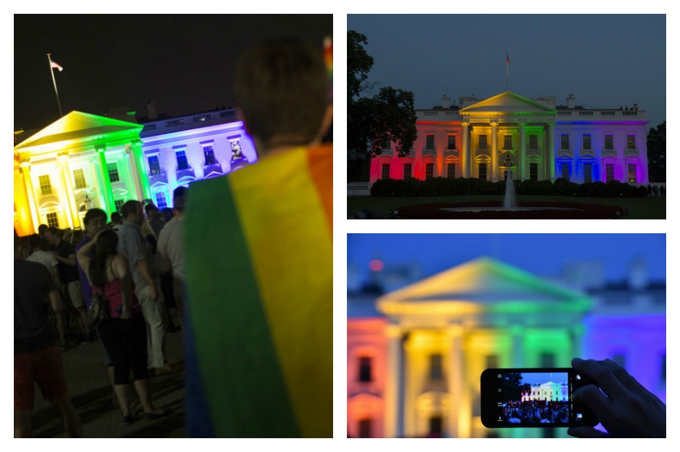 El día que la Casa Blanca se vistió de LGBTI