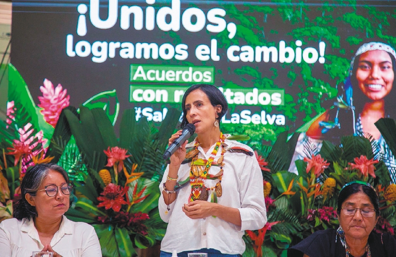 Conservar paga, programa del Gobierno para contener la deforestación en la Amazonía