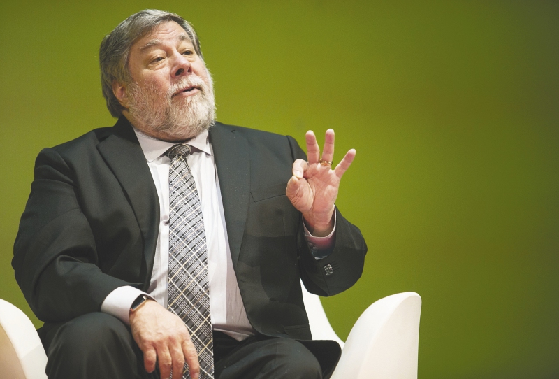 Steve Wozniak es uno de los cofundadores de Apple. / Cortesía Wobi