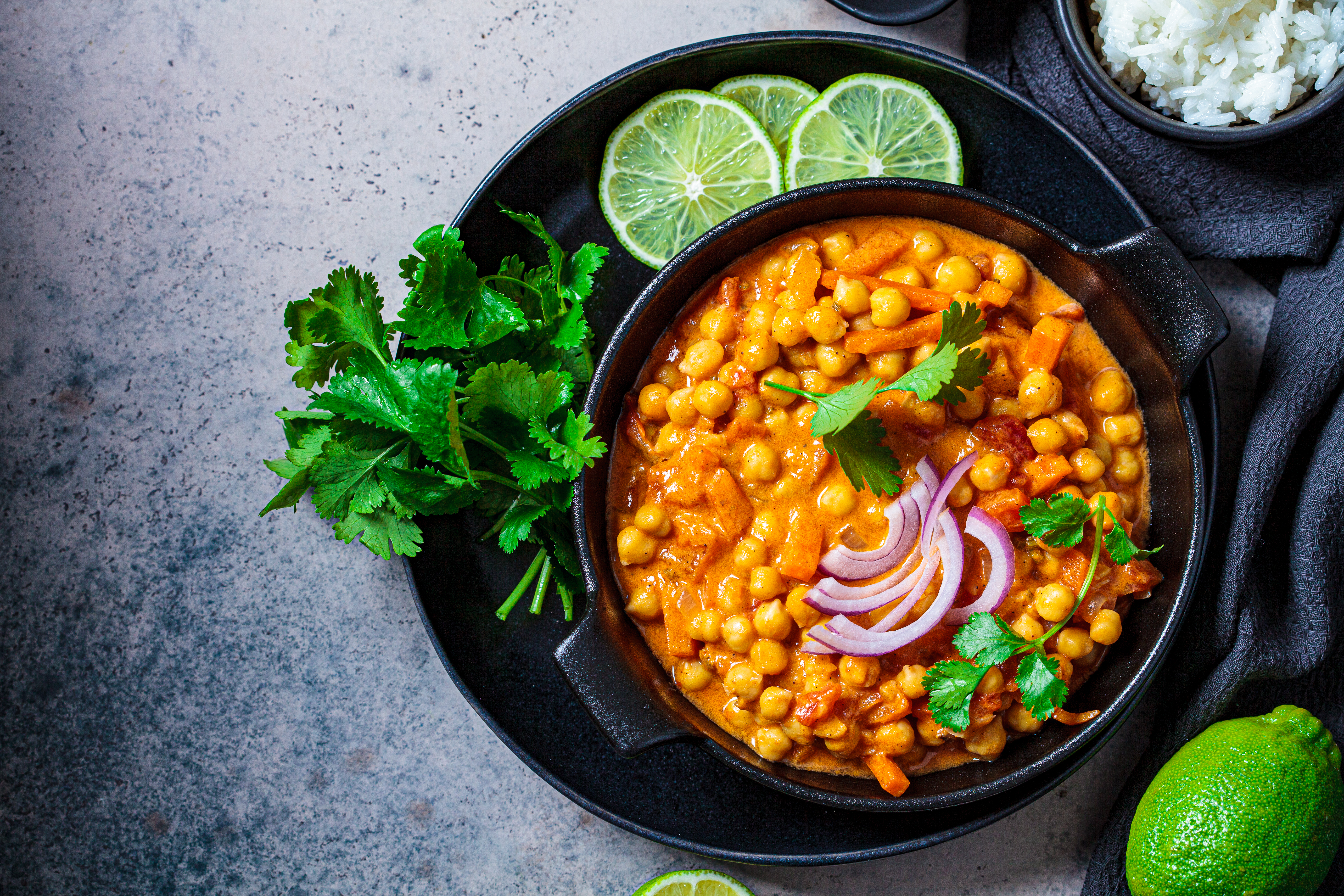 Receta: así se prepara el curry de garbanzos