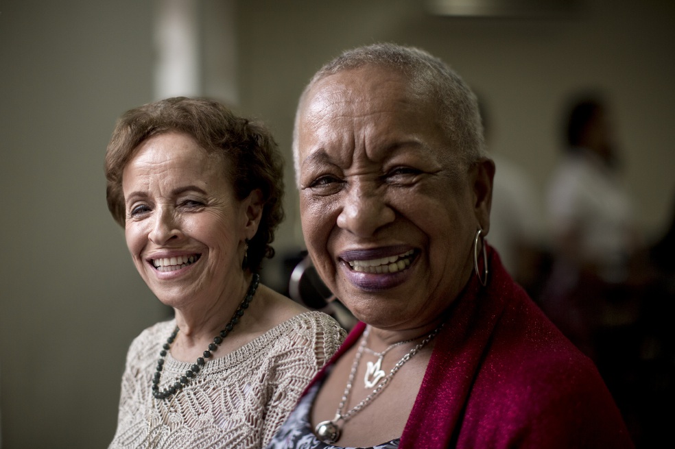 Teresita Gómez y Blanca Uribe