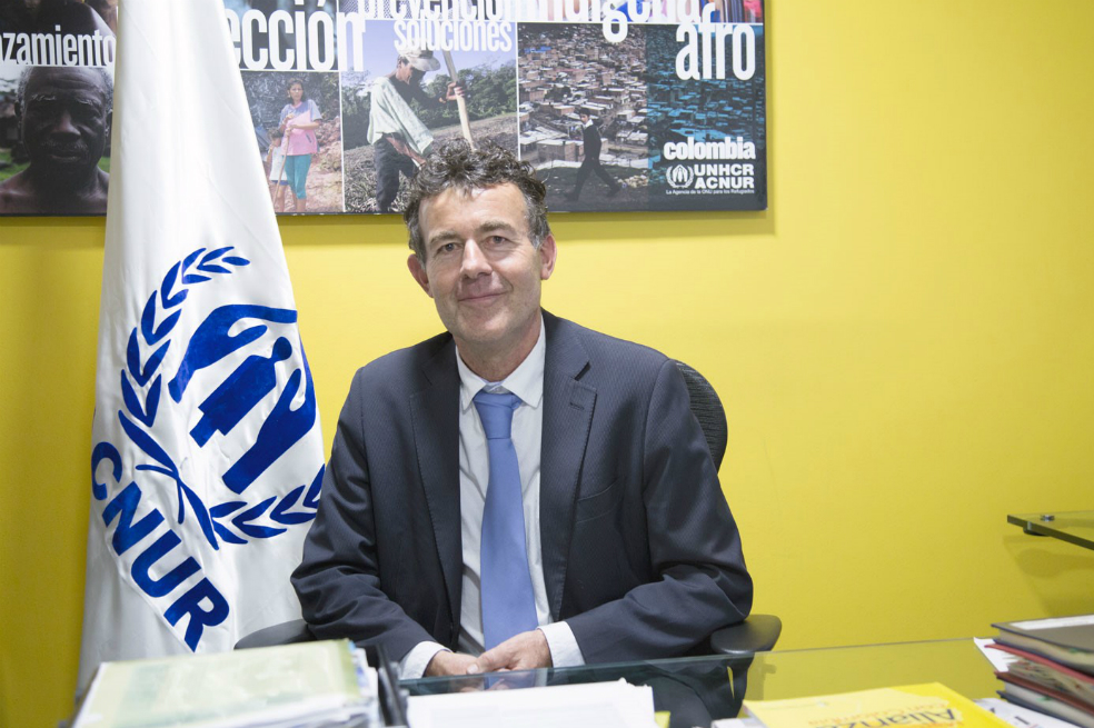 “Durante 2017 hubo 3.500 desplazados en el país”: delegado de la Acnur en Colombia