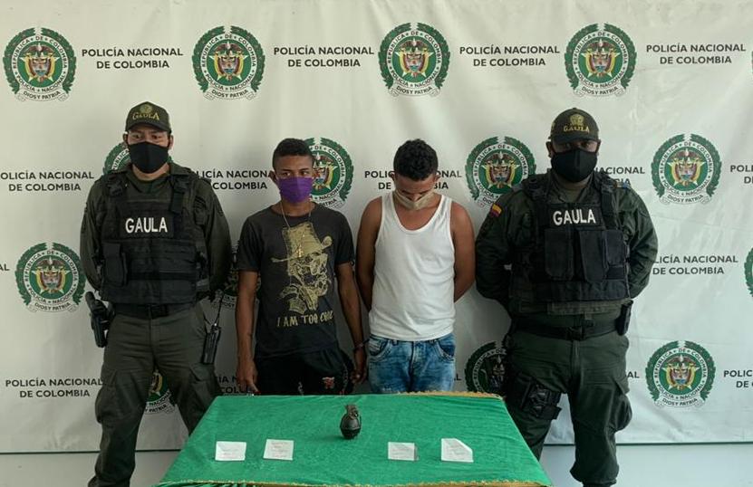 Capturan a presuntos delincuentes que extorsionaban a comerciantes en Barranquilla